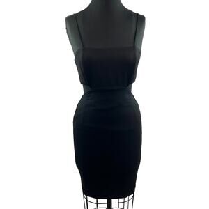 NEW Australian Three Of Something Little Black Dress Cut Out Size US 4 REVOLVE